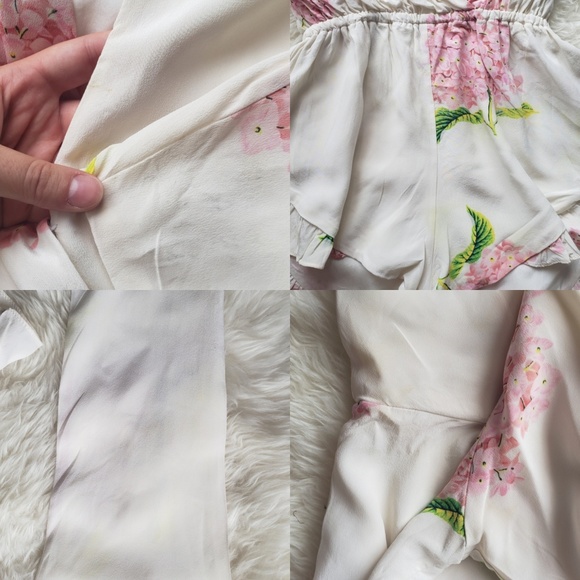 ❌SOLD❌ Stone Cold Fox Bloom Floral Playsuit Romper - Picture 7 of 8